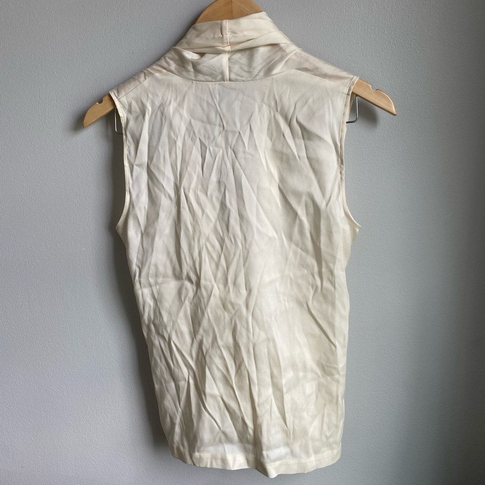 Theory Derona Drape Front Blouse - Picture 2 of 7